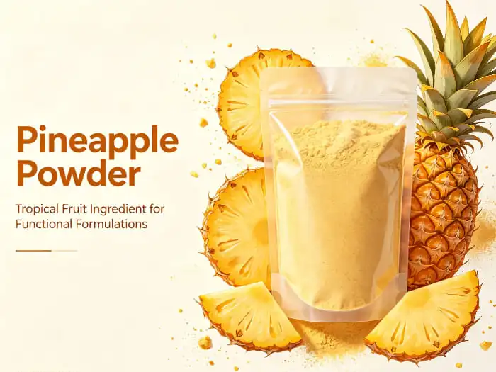 Pineapple Powder and Its Use in Food Production